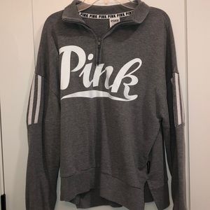 Quarter zip up sweater